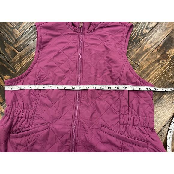 Bit & Bridle Lightweight Quilted Puffer Transitional Vest Women Large Spring - Picture 4 of 7